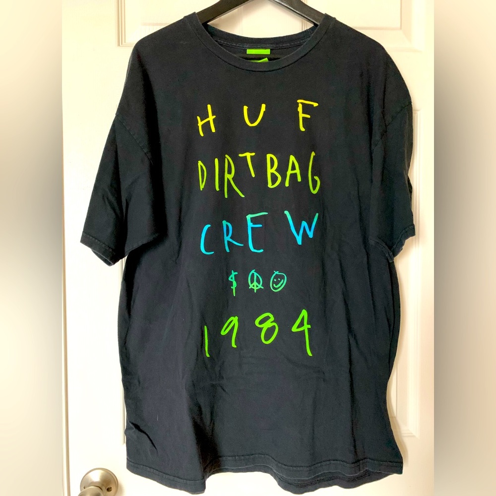 Rare HUF Dirtbag Shirt